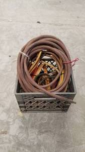 lot 419 image: Misc Tools & Supplies in Crate.  Buyer takes all.