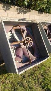 lot 431 image: Large 54 Acme Greenhouse Fan w Louvres & 48 Blades