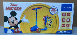 lot 10 image: New Jetson Disney Junior Mickey Customizable Kick Scooter - As Shown