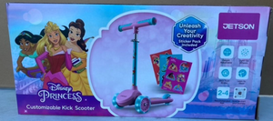 lot 20 image: New Jetson Disney Princess Customizable Kick Scooter - As Shown