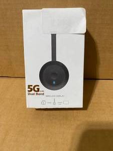 lot 63 image: 5G 2.4G Dual Band Smart Device to Viewing Wireless Display, Model#G17 - In Condition As Shown