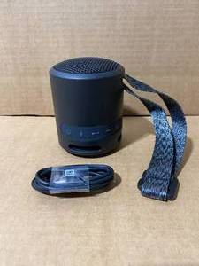 lot 67 image: Sony Extra Bass Portable Wireless Speaker with USB-C Charge Cable in Black, Model#SRS-XB13 - In Condition As Shown