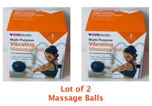 lot 148 image: Lot of 2 - NEW CVS HEALTH MULTI-PURPOSE VIBRATING MASSAGE BALL, TWO INTENSITY LEVELS (MSRP $40)