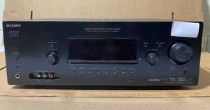 lot 122 image: Sony Multi Channel AV Receiver Model#STRDG720, Black - In Condition As Shown