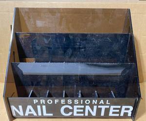 lot 133 image: Professional Nail Center Black Organizer, 19 x 16 x 10
