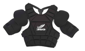lot 138 image: $ New 360 Athletics Mid-Range Chest Protector-Senior - As Shown $