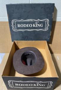 lot 140 image: Rodeo King Cowboy Hat - In Condition As Shown