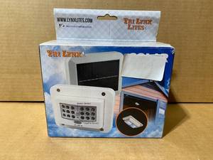 lot 197 image: New - Tri Lynx Solar Power Drop in Lite, White - In Condition As Shown