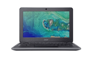 lot 200 image: New Acer 11.6 Chromebook Intel Celeron 4GB 32GB C732-C6WU, Obsidian Black (MSRP $100) - In Condition As Shown