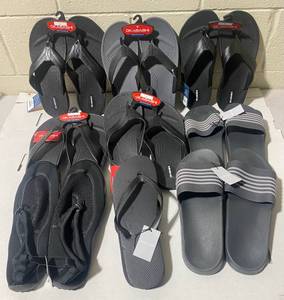 lot 231 image: Lot of 9 - New Mens Footwear - 1112 - As Shown