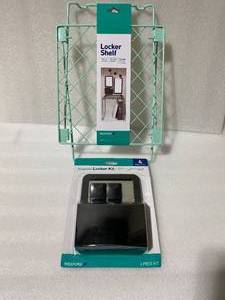 lot 260 image: Lot Of - New Locker Shelf & Magnetic Locker Kit - As Shown