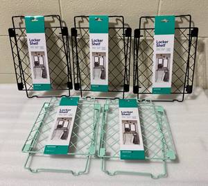 lot 274 image: Lot Of 5 - New Locker Shelfs - As Shown