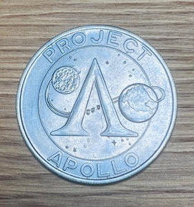 lot 66 image: Hard to Find 1969 Apollo Project Apollo 10 Commemorative Coin
