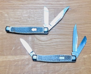 lot 118 image: Vintage Imperial Stockman 2 &amp &nbsp3 Blade Knives