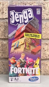 lot 104 image: Unopened Jenga Fortnight by Hasbro