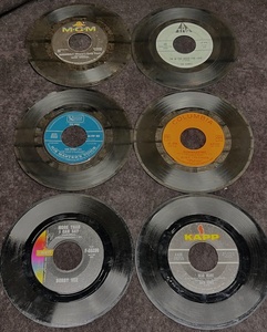lot 230 image: Six (6) 1950s &amp 60s 45 rpm Records - Including Andy Williams, Gene Pitney, &amp The Chimes