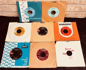 lot 243 image: Eight (8)&nbsp1950s-60s 45 rpm Records in Jacket - Including&nbspthe Ventures &amp the Belmonts