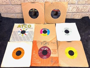 lot 245 image: Eight (8)&nbsp1950s-60s 45 rpm Records in Jacket - Including&nbspFrankie Avalon, Bobby Comstock, &amp Sam the Shams Wooly Bully