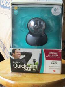 lot 57 image: Logitech quick can orbit MP new in box