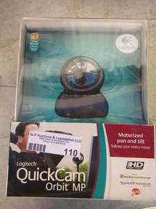 lot 110 image: New Logitech QuickC am orbit MP, motorized pan and tilt follows your every move