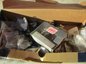lot 140 image: Tool lot includes, screws, connector tubes, wire nuts, adaptor tubes, plus