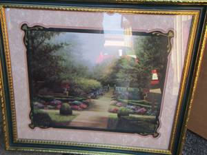 lot 146 image: Garden path painting 2427 12