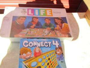 lot 148 image: Connect 4 and life games