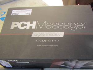 lot 149 image: PCH massager combo set digital therapy
