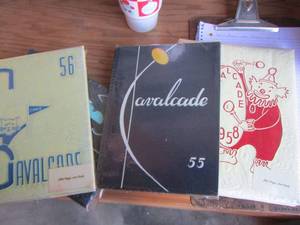 lot 192 image: cavalcade year books qty 4