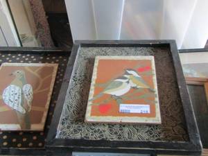 lot 215 image: wall art of all sorts - imcluding birds