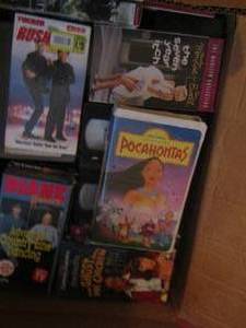 lot 62 image: Vhs lot of childs cartoon movies qty unknown
