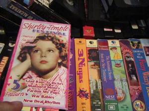 lot 75 image: VHS tapes