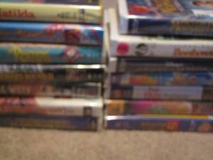 lot 76 image: VHS tapes