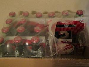 lot 134 image: Imperial sugar DR Pepper bottles