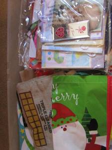 lot 163 image: tote of various gift bags