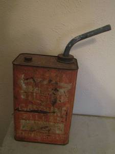 lot 224 image: vintage  gasoline  can