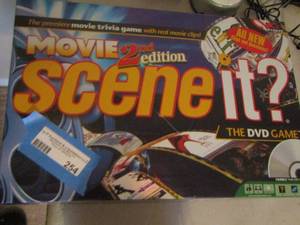 lot 254 image: DVD game, movie second Scene It