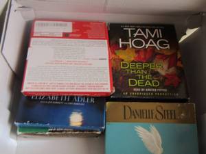 lot 336 image: BOOKS ON TAPE  - DEEPER THAN DEAD, THE GODS OF GUILT  PLUS MORE