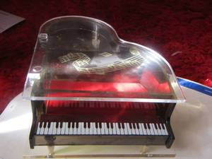 lot 347 image: Musical piano box