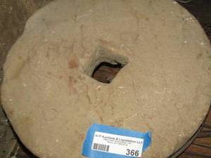 lot 366 image: grinding stone