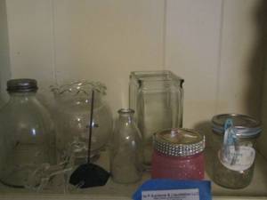 lot 377 image: VASES , JARS & NOTE HOLDER