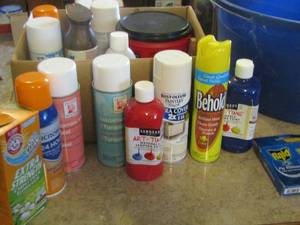 lot 475 image: Cleaning and paint lot