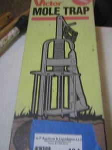 lot 494 image: Victor Mole Trap in box