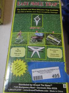 lot 495 image: Easy mole trap in box