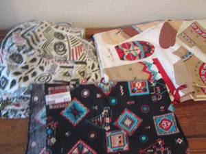 lot 517 image: Indian fabric pieces