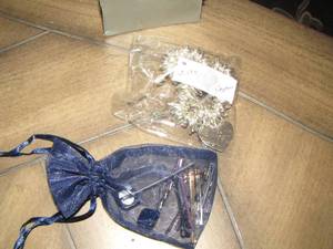 lot 746 image: HAIR PINS, CITY GYPIES INITIAL A BRACELET