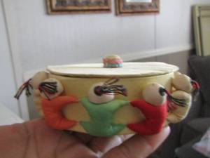 lot 740 image: 233 ASIAN INSPIRED TRINKET BOX