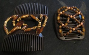 lot 835 image: SOUTH African BEADED HAIR CLIPSPINS