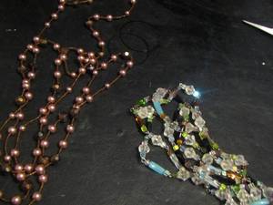 lot 836 image: BEADED NECKLACES