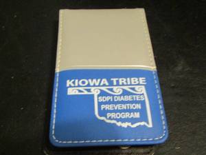 lot 847 image: KIOWA TRIBE NOTEPAD AND CALCULATER